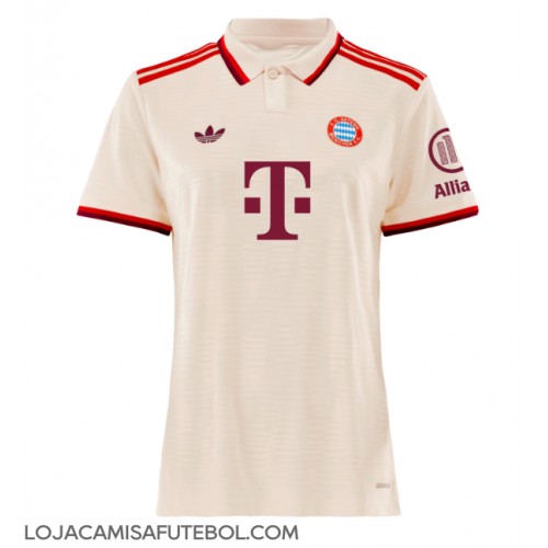 Camisa de Futebol Bayern Munich Equipamento Alternativo Mulheres 2024-25 Manga Curta